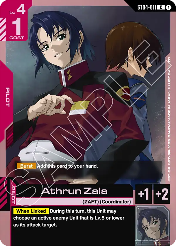 ST04-011, C, Athrun Zala (ST09 Version)