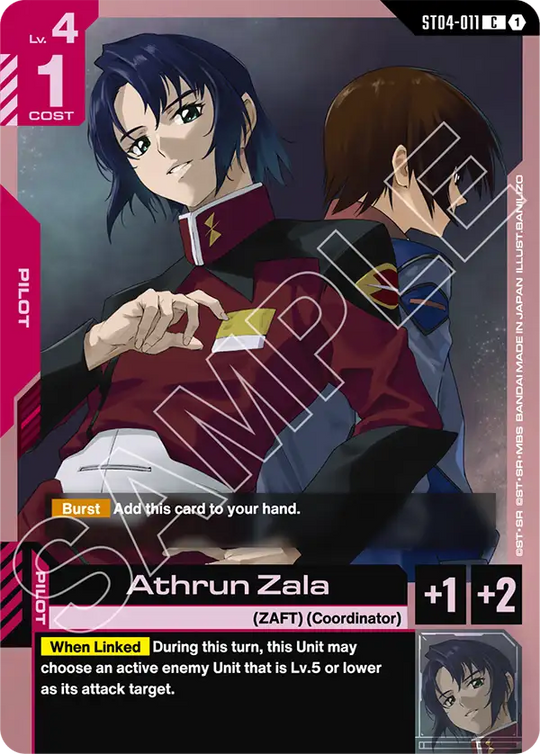 ST04-011, C, Athrun Zala (ST09 Version)