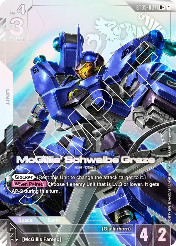 ST05-007, LR, McGillis' Schwalbe Graze (Alternate Art)