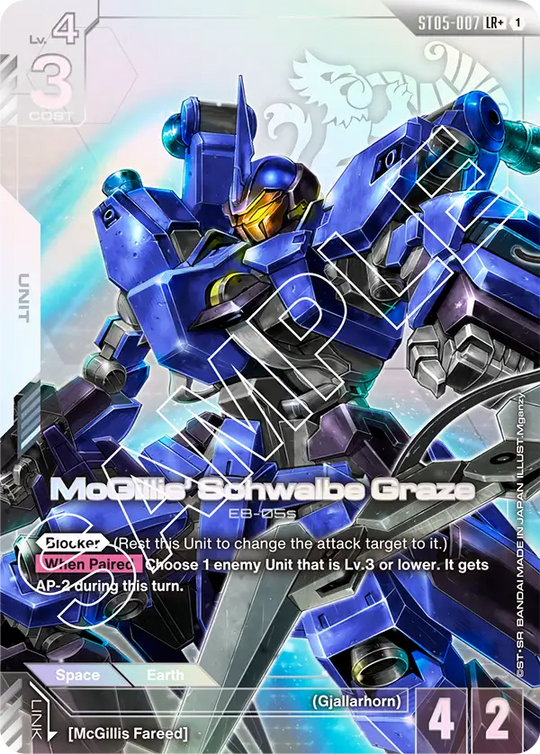 ST05-007, LR, McGillis' Schwalbe Graze (Alternate Art)