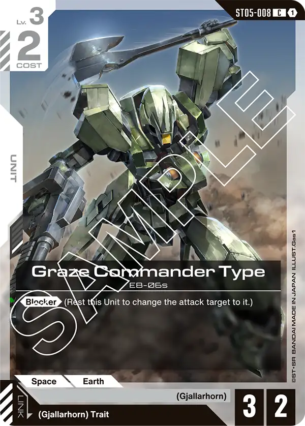 ST05-008, C, Graze Commander Type