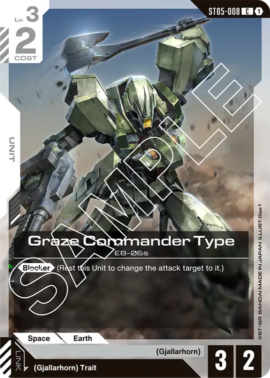 ST05-008, C, Graze Commander Type