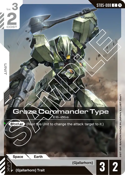 ST05-008, C, Graze Commander Type