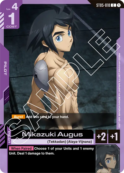 ST05-010, C, Mikazuki Augus
