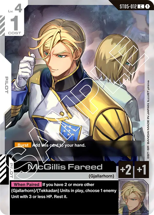 ST05-012, C, McGillis Fareed