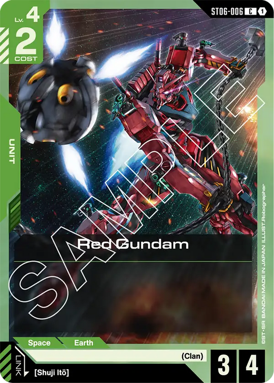ST06-006, C, Red Gundam