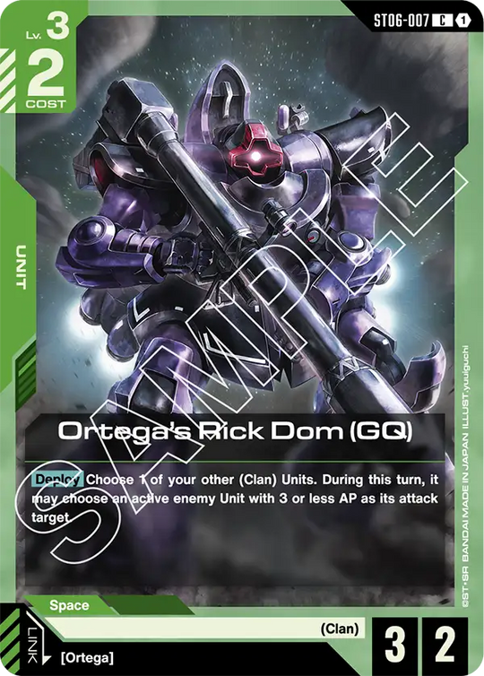 ST06-007, C, Ortega's Rick Dom (GQ)