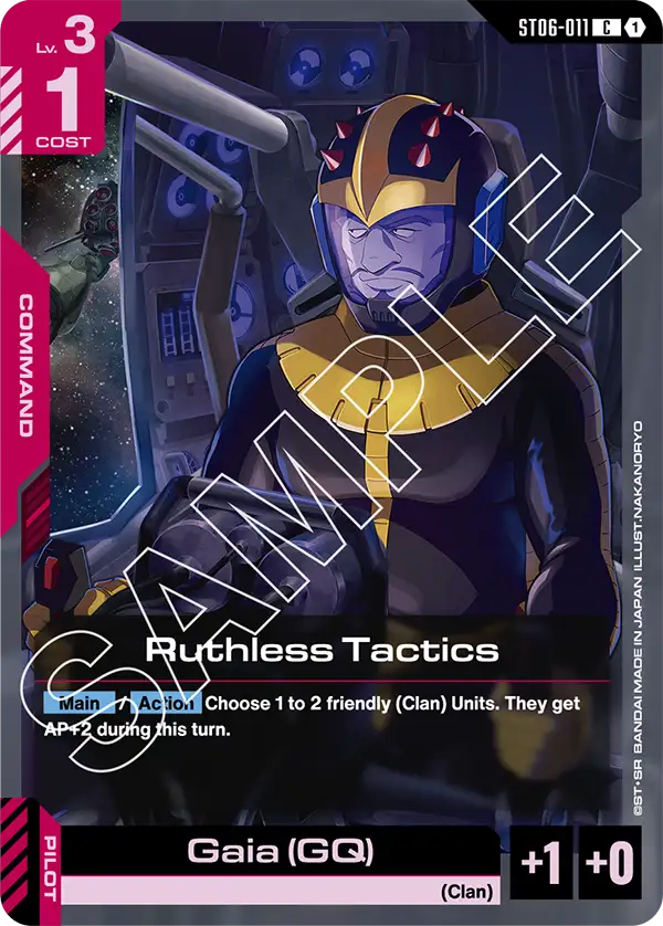 ST06-011, C, Ruthless Tactics