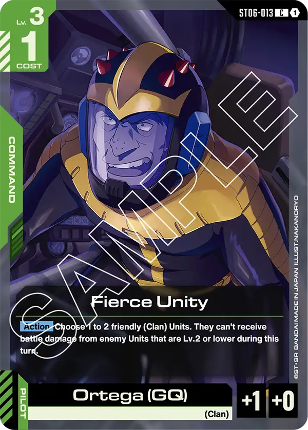 ST06-013, C, Fierce Unity