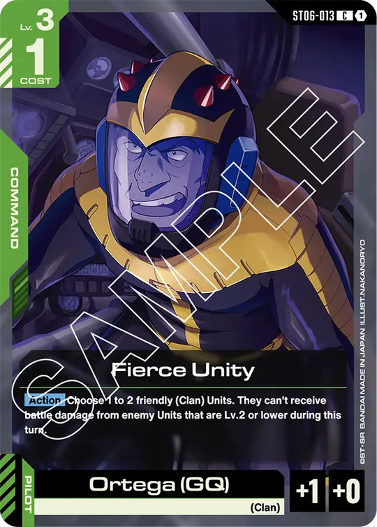 ST06-013, C, Fierce Unity
