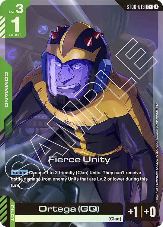 ST06-013, C, Fierce Unity (Alternate Art)