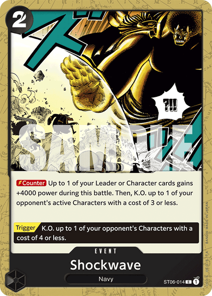 ST06-014, C, Shockwave (Reprint)