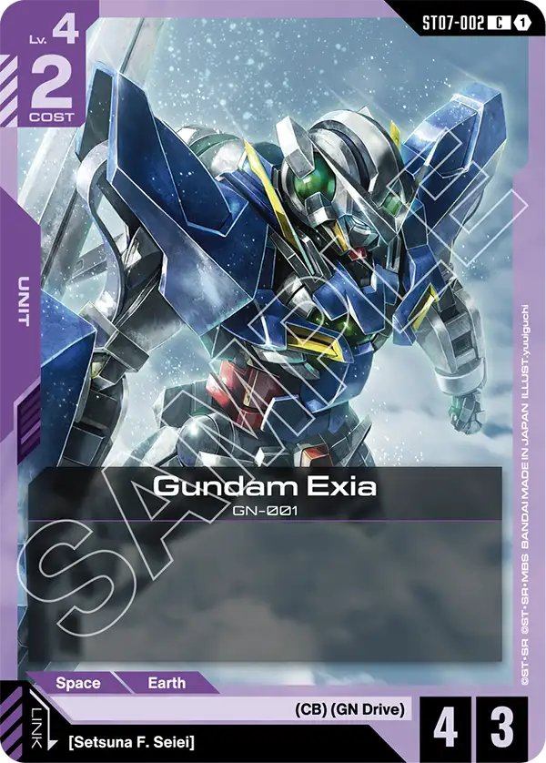 ST07-002, C, Gundam Exia
