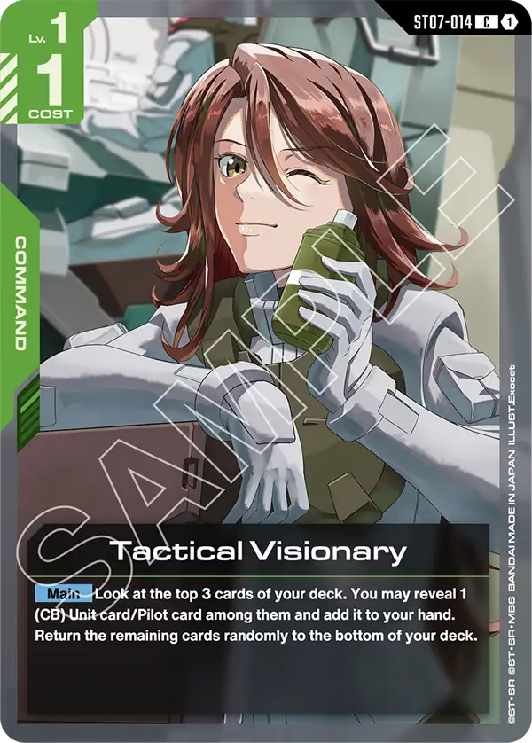 ST07-014, C, Tactical Visionary