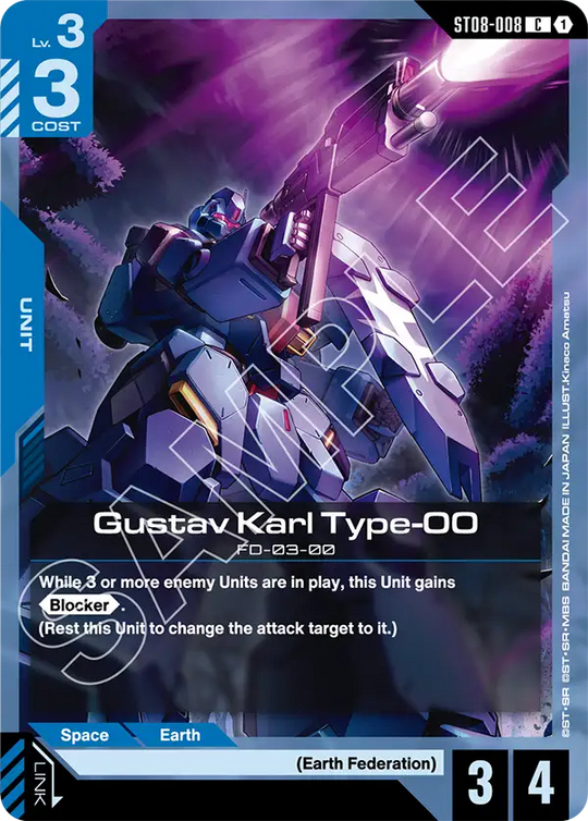 ST08-008, C, Gustav Karl Type-00