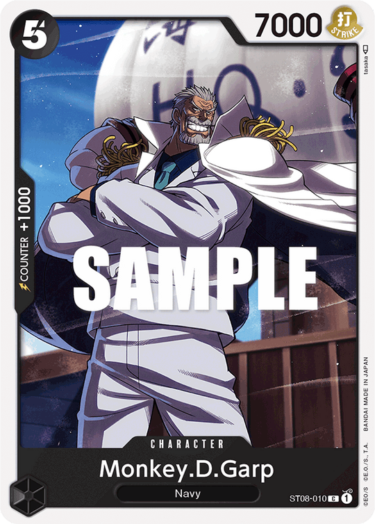 ST08-010, C, Monkey.D.Garp