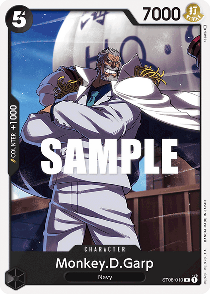 ST08-010, C, Monkey.D.Garp