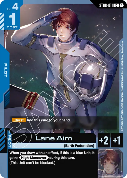 ST08-011, C, Lane Aim