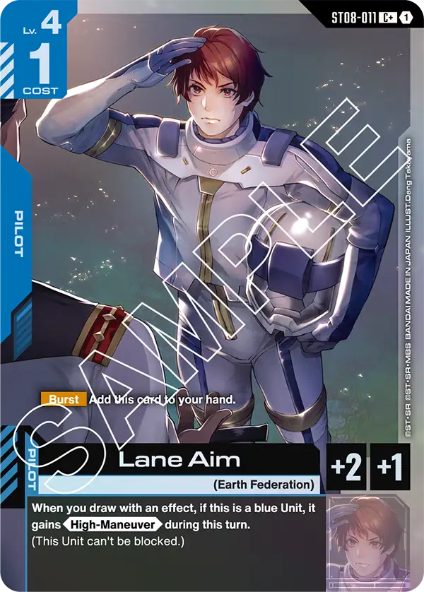 ST08-011, C, Lane Aim (Alternate Art)