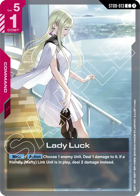 ST08-013, C, Lady Luck