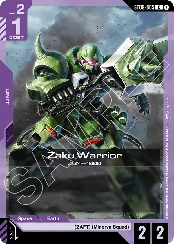 ST09-005, C, Zaku Warrior