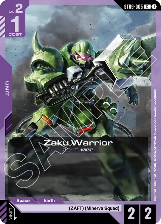 ST09-005, C, Zaku Warrior