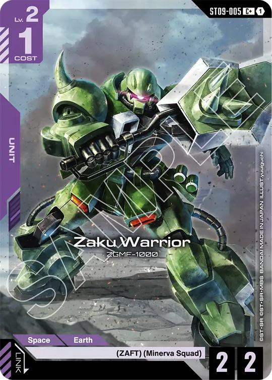 ST09-005, C, Zaku Warrior (Alternate Art)
