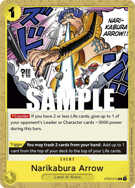 ST09-014, C, Narikabura Arrow