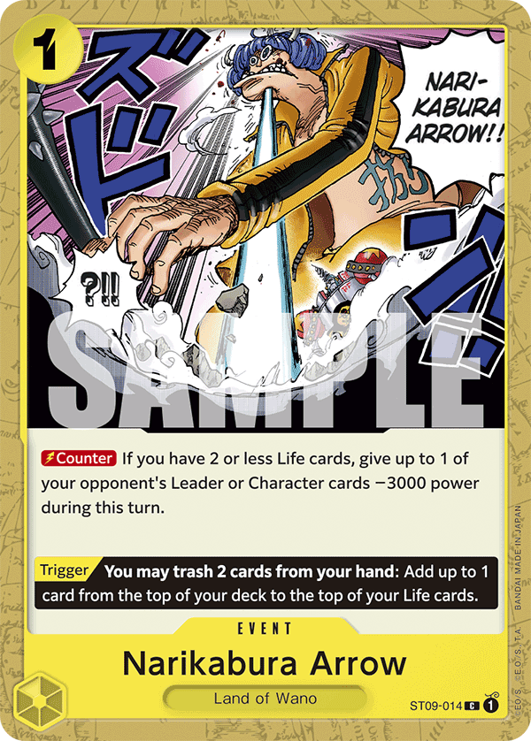 ST09-014, C, Narikabura Arrow (Reprint)