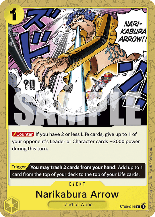 ST09-014, C, Narikabura Arrow (Reprint)