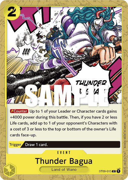 ST09-015, C, Thunder Bagua