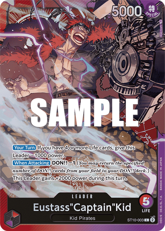 ST10-003, L, Eustass"Captain"Kid