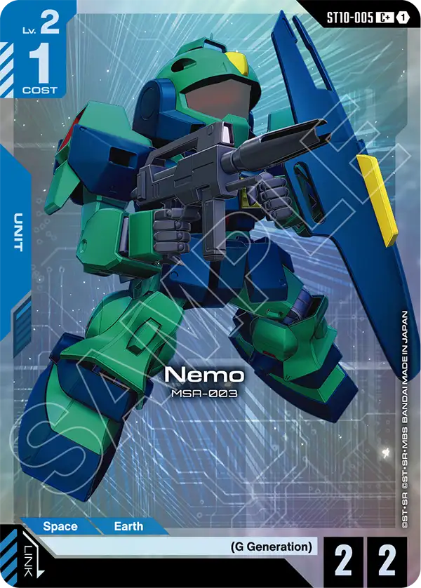 ST10-005, C, Nemo (Alternate Art)