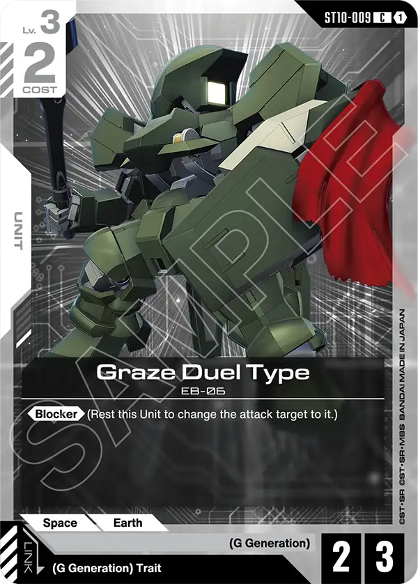 ST10-009, C, Graze Duel Type