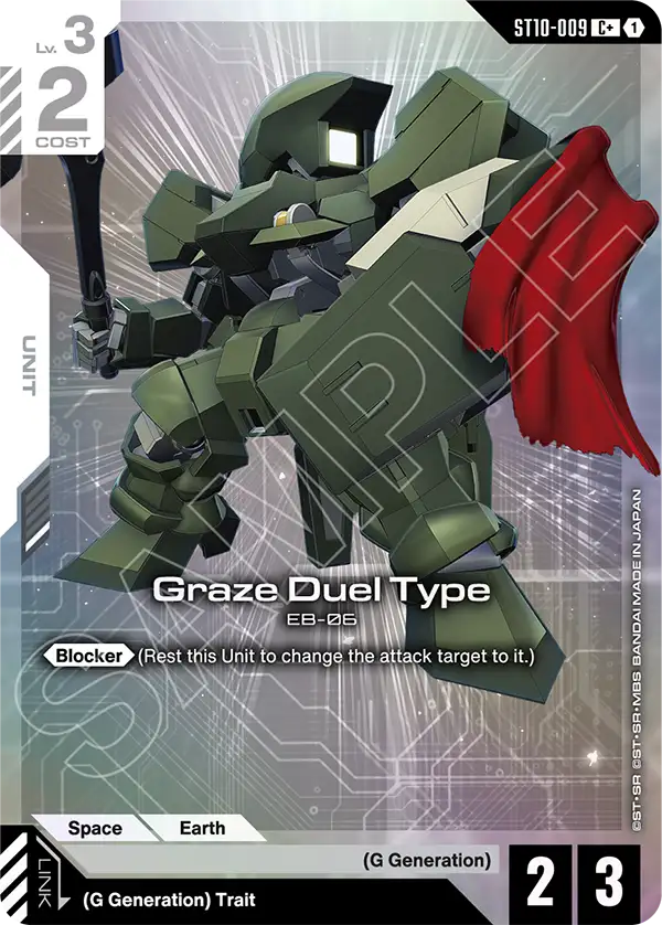 ST10-009, C, Graze Duel Type (Alternate Art)