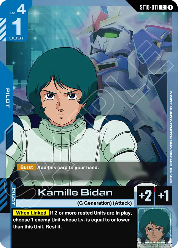 ST10-011, C, Kamille Bidan