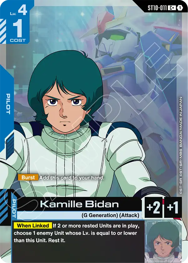 ST10-011, C, Kamille Bidan (Alternate Art)