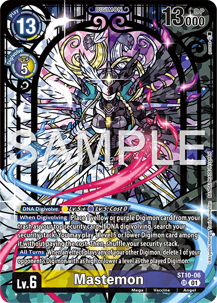 ST10-06 SR, Mastemon (PB23 Alternate Art)