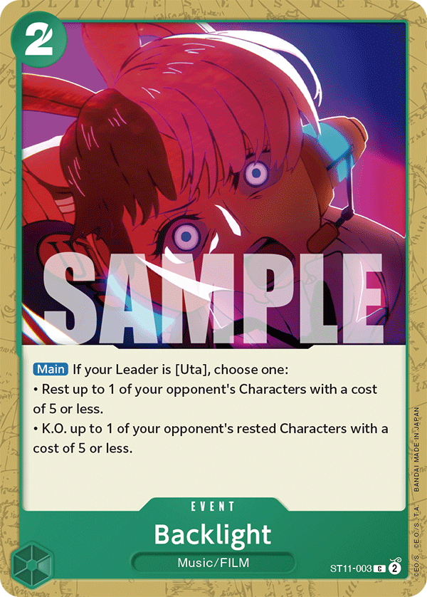 ST11-003, C, Backlight