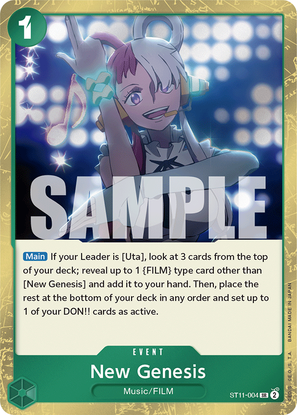ST11-004, SR, New Genesis
