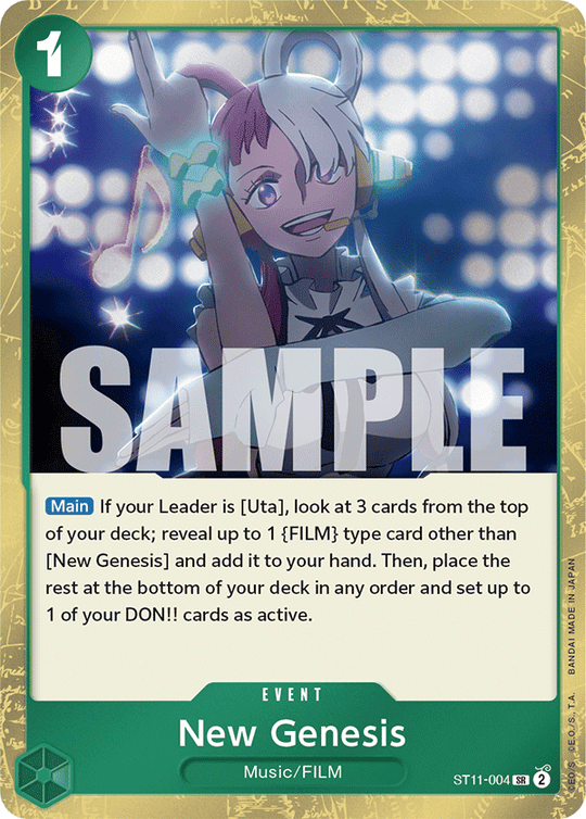 ST11-004, SR, New Genesis