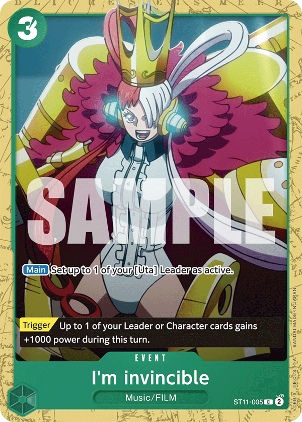 ST11-005, C, I'm Invincible (ST16)