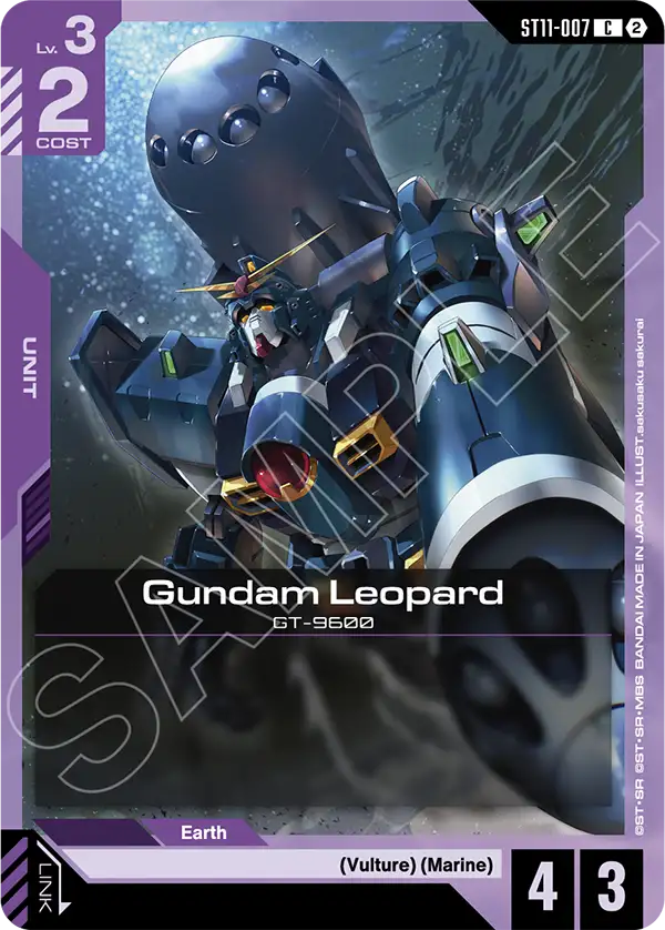 ST11-007, C, Gundam Leopard