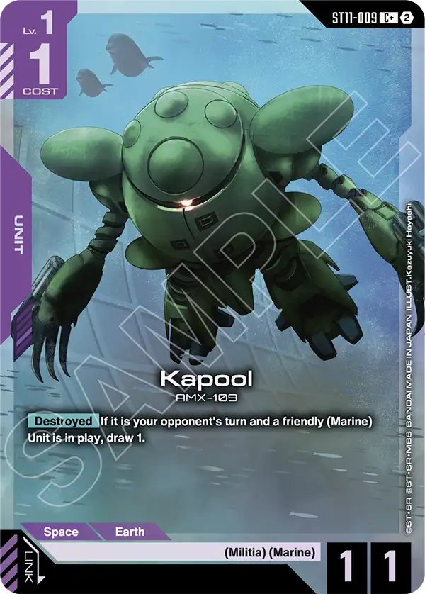 ST11-009, C, Kapool (Alternate Art)