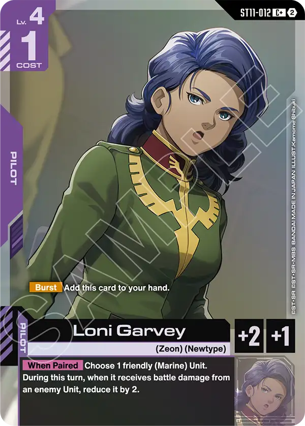 ST11-012, C, Loni Garvey (Alternate Art)