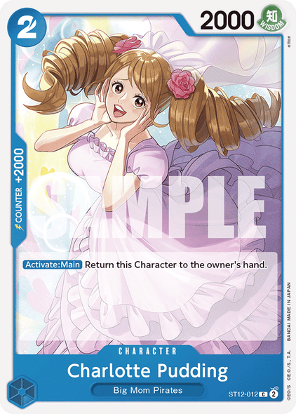 ST12-012, C, Charlotte Pudding