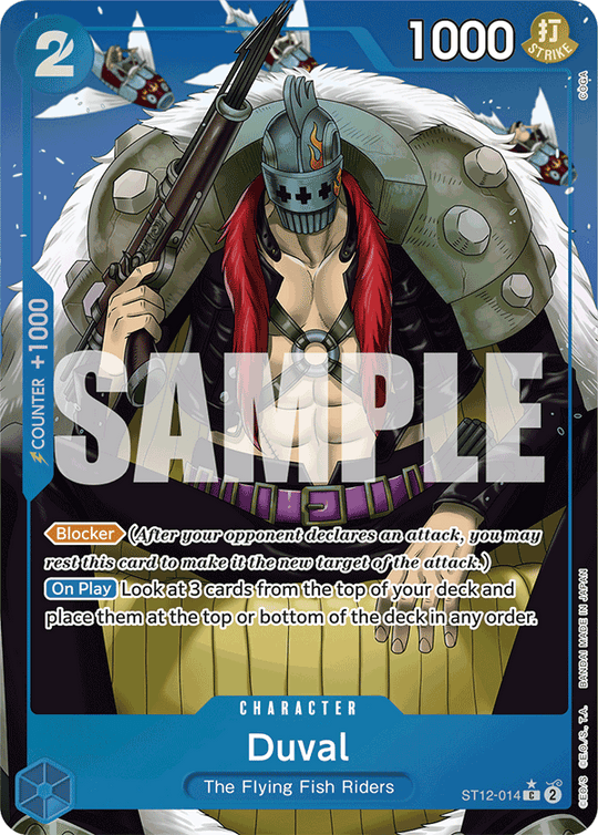 ST12-014, C, Duval (Reprint) (Alternate Art)