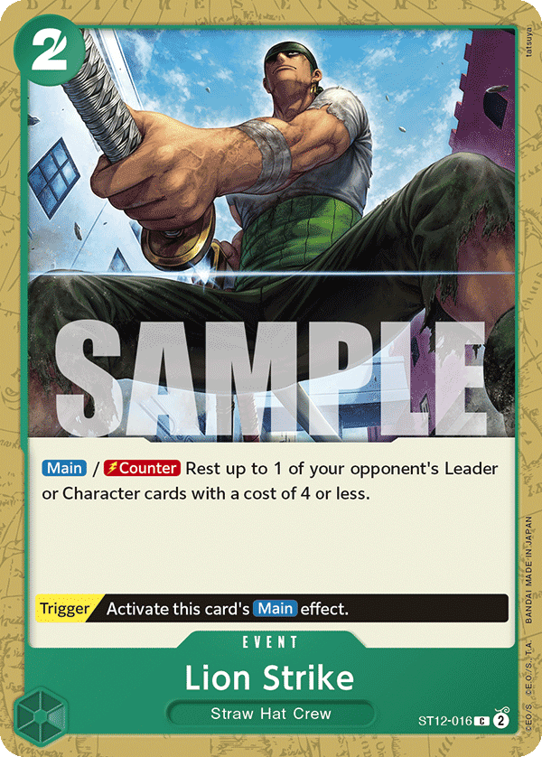 ST12-016, C, Lion Strike