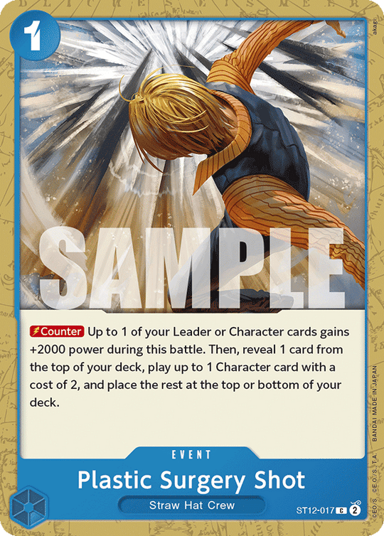 ST12-017, C, Plastic Surgery Shot