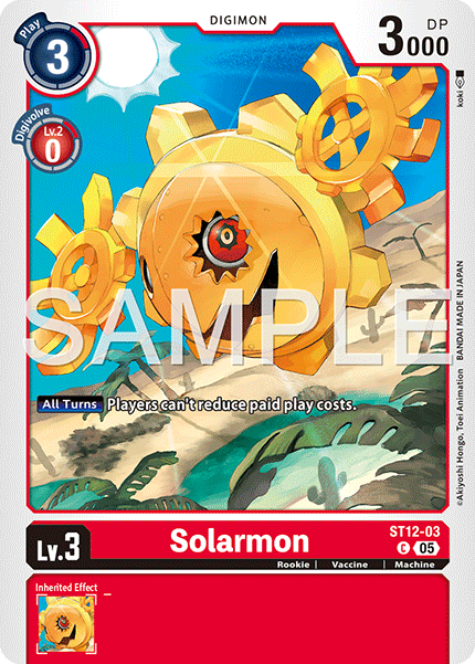 ST12-03, C, Solarmon (AD1 Reprint)